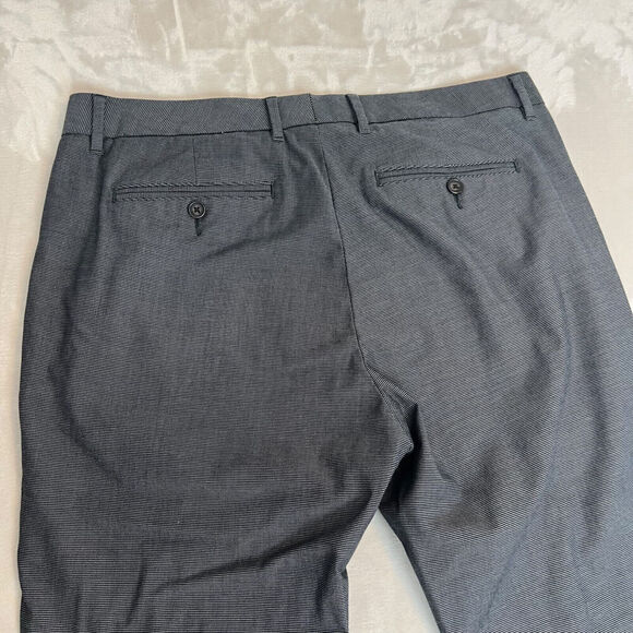 Bonobos Pants Mens 35x32 Grey Tuesday Slim Fit Flat Front Stretch Twill Preppy - Picture 15 of 16